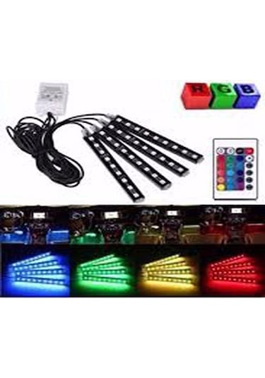 Eraks Car Accesorıes Ayak Altı Sese Duyarlı Usb Girişli 12 Led
