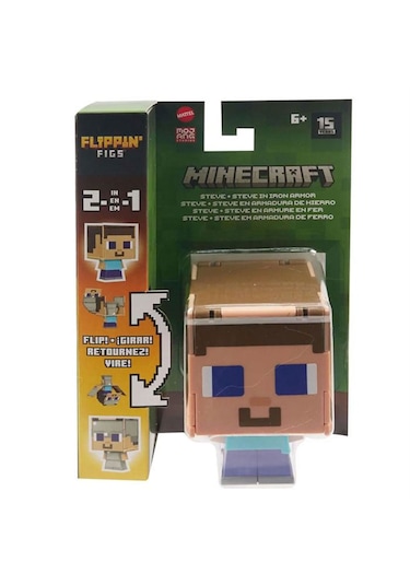 Minecraft Flipping 2'si 1 Arada Figür Jcn19