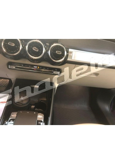 Havuzlu Araç İçi Paspas Mercedes Glb 2019-21 Özel Üretim Kaucuk