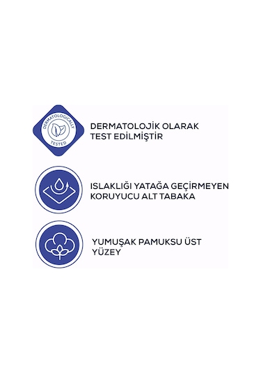 Yatak Koruyucu Örtü 60 X 90 Cm 120'li