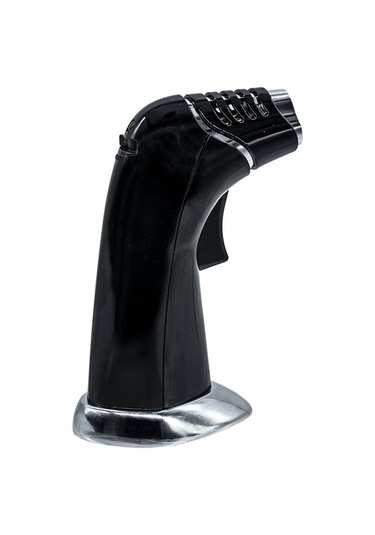 Rox Bs-830 Üç Alev Çıkışlı Bütan Gaz Torch Pürmüz Siyah