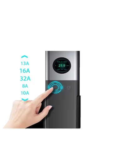 Hici Wifi 7 Kw 32A Elektrikli Araç Şarj İstasyonu + Çanta