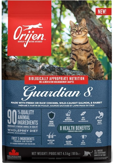 Orijen Guardian 8 Yetişkin Kedi Maması 4500 G