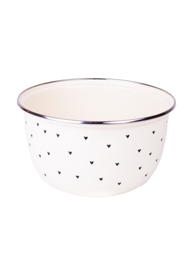 Black Cupid Emaye Karıştırma Kabı 24cm - 4lt