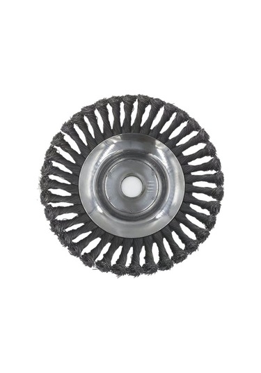 Besthome1 6 İnç Çim Biçme Makinesi Düzeltici Parçaları, Genel Aşınmaya Dayanıklı Çok İşlevli Çelik Tel Pas Temizleme Ayıklama P