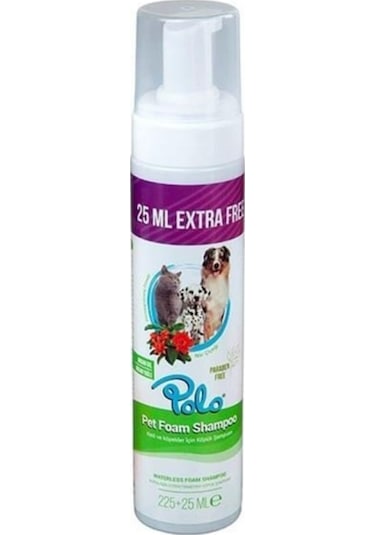 Polo Durulanmayan Narçiçek Kokulu Köpek Şampuan 225 + 25 ML