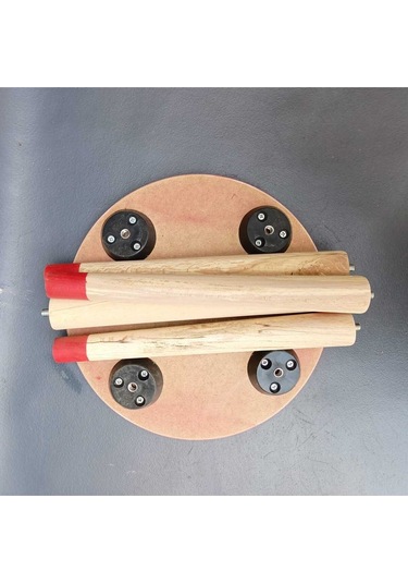 Na Neşeli Ahşap Ahşap Çocuk Taburesi. Çocuk Sandalyesi. Çalışma Masası .renkli Çocuk Odası Sehpa Çiçeklik Ev Dekoru Kırmızı