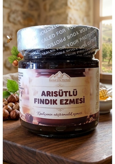 Nurbal Şifa Merkezi Arı Sütlü Fındık Ezmesi 300 G