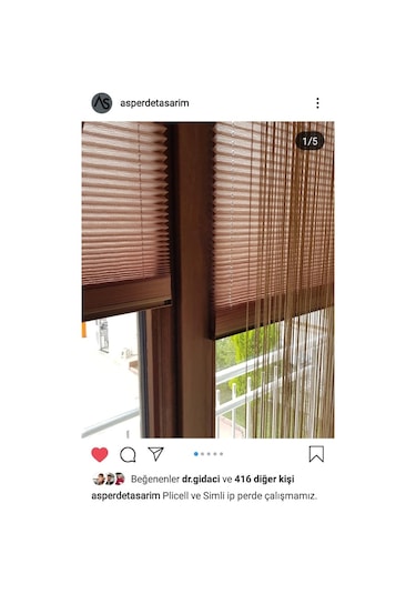 As Perde Cam Balkon Perdesi Plise Perde