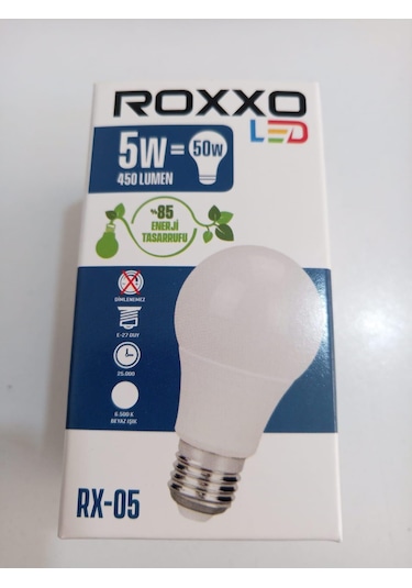 R E27 5 WATT 6500 K LED AMPUL BEYAZ