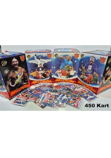 Oyun Kart Full Seri Kartları 450 Kart Footballer Card Uefa Avrup