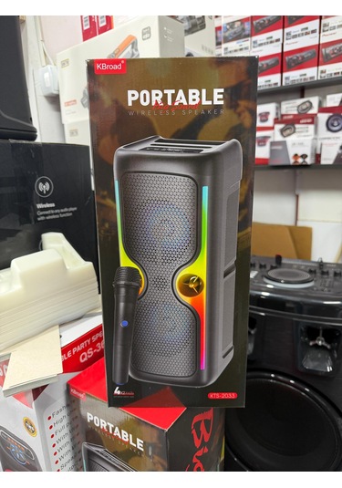 Blic Kbroad Kts-2033 4x2 İnç Kablosuz Bluetooth Hoparlör