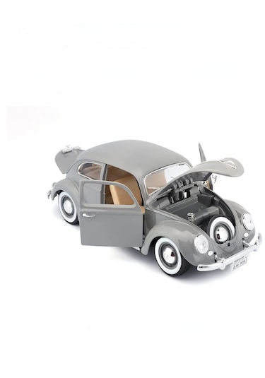 Burago 1:18 Volkswagen Kafer - Beetle Nardo Gri Model Araba