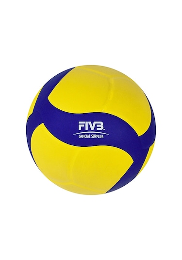 Mikasa V330W No 5 Yapıştırma Voleybol Topu Mavi Sarı Mavi - Sarı