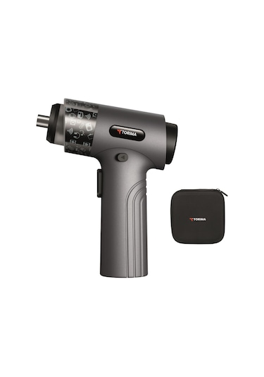 Torima Tts-01 Gri 30 Parça Sarjlı Tornavida Seti Led Işıklı, Mıknatıslı, Type-c