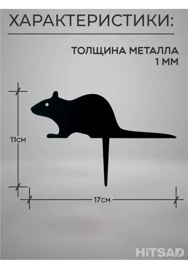 Hıtsad Bahçe Figürleri, Yazlık Ve Sebze Bahçesi İçin Sıçanlar 100-001 231548422