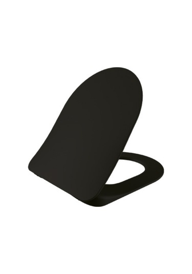 Duck Duroplast Yavaş Kapanan Klozet Kapağı Kömür Karası Siyah