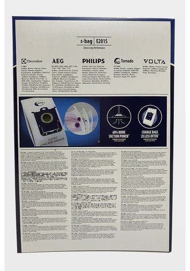 Electrolux Ergospace Ze 2200-ze2299 Uyumlu 8 Adet Toz Torbası Kutulu