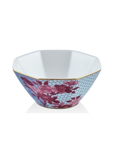 Lamedore Tea Delight 12 Cm Kase Blue Regency Damask 1 Adet