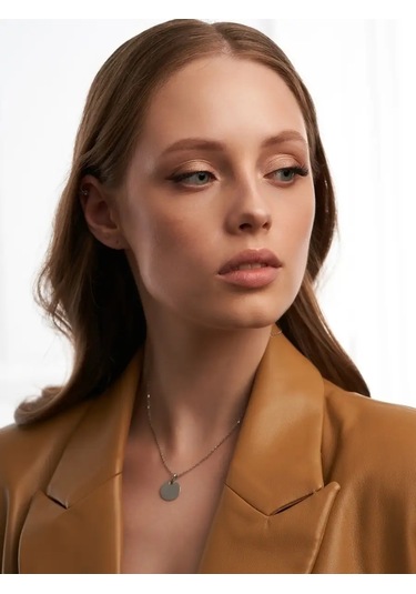 Sılverme 925 Gümüş Madalyon Kolye 29449614