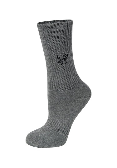 2as Uzun Bambu Spor Çorap