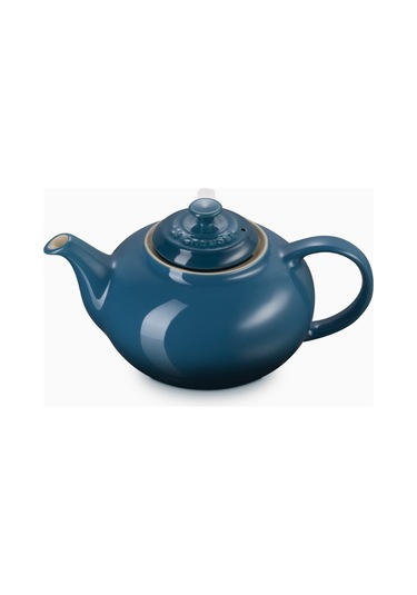 Le Creuset Paslanmaz Çelik Süzgeçli Seramik Çaydanlık, 1.3l Lacivert