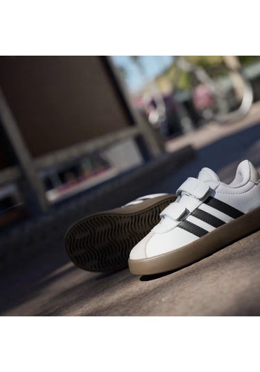 Adidas Vl Court 3.0 Cf I Unisex Çocuk Spor Ayakkabı Id9157 Beyaz