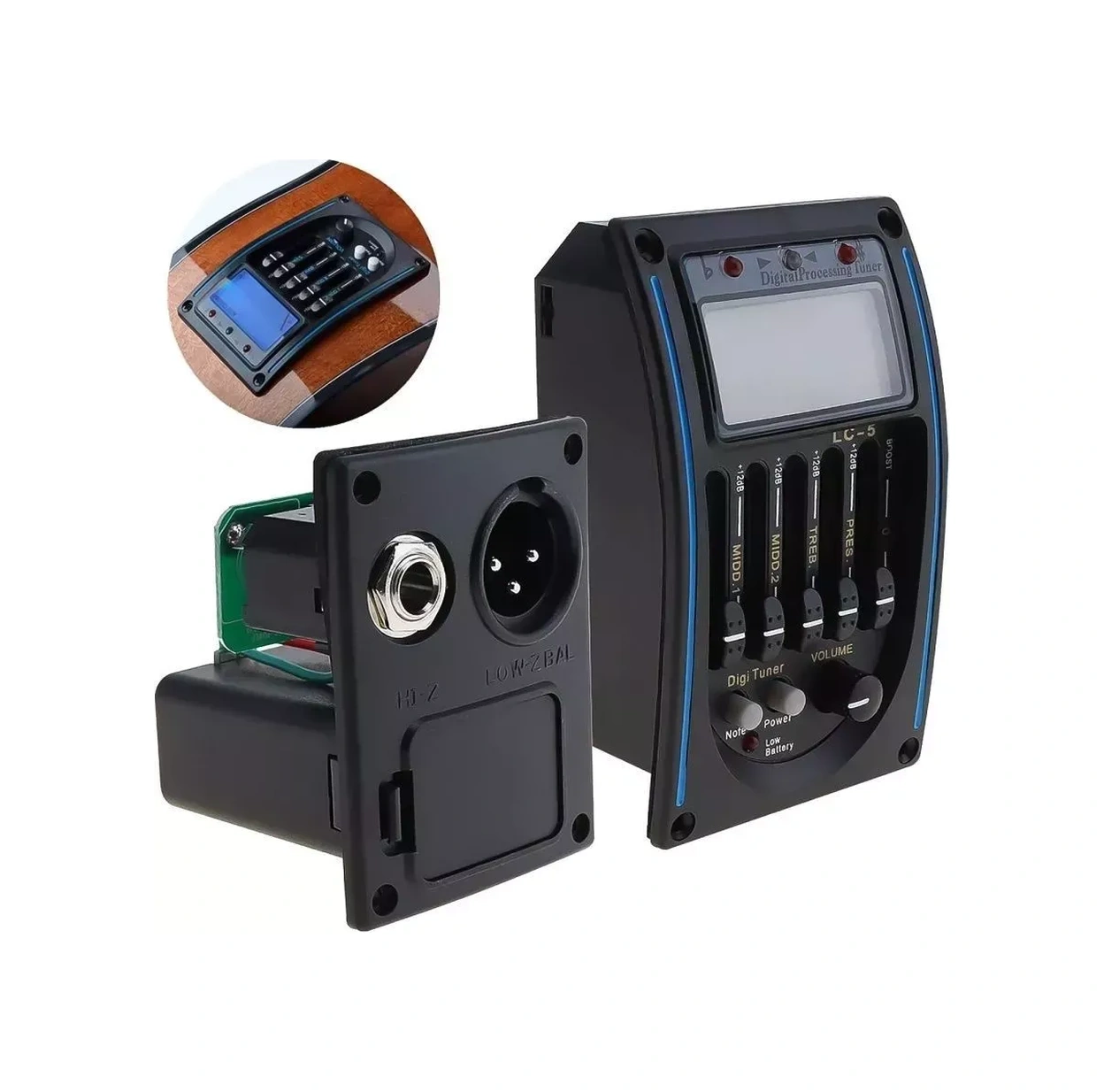 Mıcon Soundbetter Akustik Gitar İçin Preamplifikatör 337135754