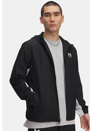 Under Armour Ua Rival Wvn Erkek Yağmurluk Ve Rüzgarlık 1390149-001 Siyah