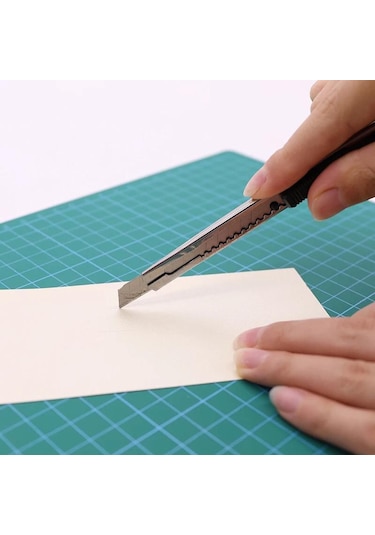 Kesim Matı Altlığı A2 45X60 Cm Gretuar ve 50 Cm Çelik Cetvel Set