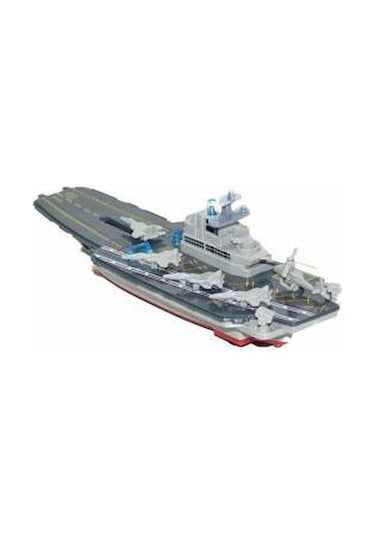 Oyuncak Askeri Uçak Gemisi Sesli 21 Cm