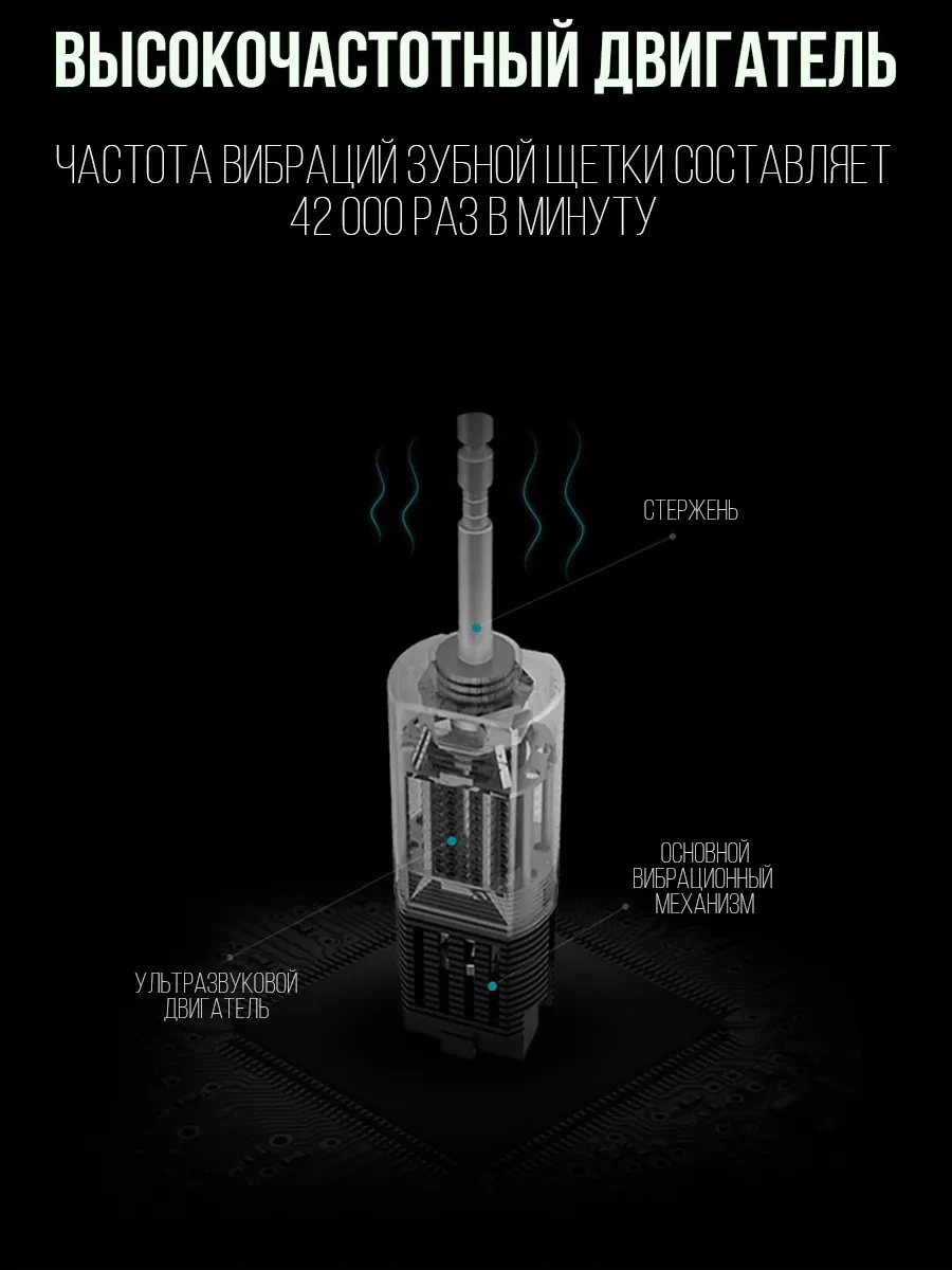 Ruomı Çocuk Ve Yetişkinler İçin Elektrikli Sesli Diş Fırçası 300676222