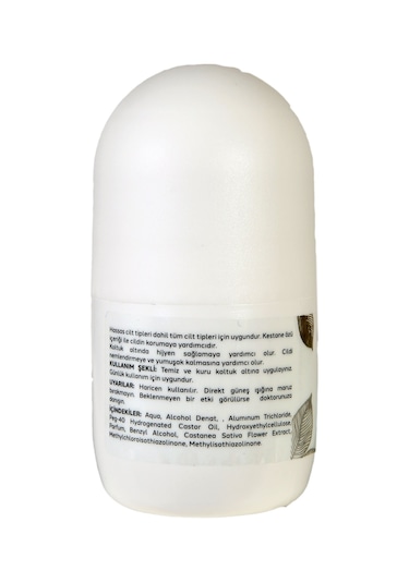 Simav Kestane Özlü Kadın Roll-On Deodorant + Termal Sulu Erkek Roll-On Deodorant 50 ML
