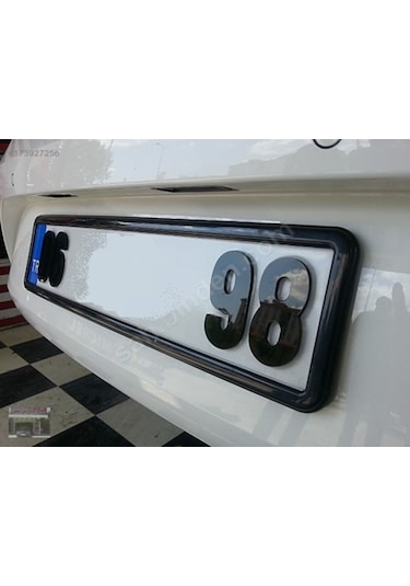 Tüvtürk Onayli. Piyano Black Plakalık 2Adet Isimsiz Plakalık 228108832