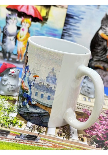 Bjorn Seramik Kupa "koshariki", Pyter 300 Ml 203592204 Beyaz