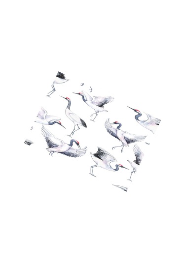 Suntek Tropikal Bitki Baskılı Masa Örtüsü Dikdörtgen-1