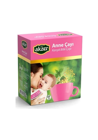 Akzer Anne Sütü  Çayı 60'lı