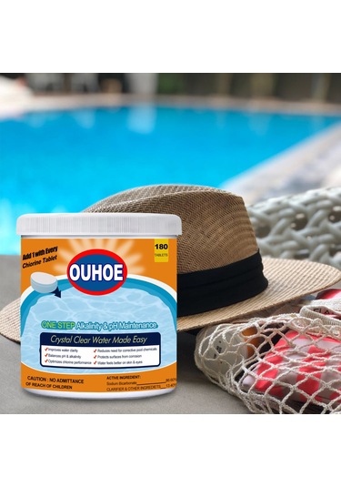 Ouhoe Zehirsiz Ve Tatsız Yüzme Havuzu Temizleme Deodorant Efervesan Tabletleri