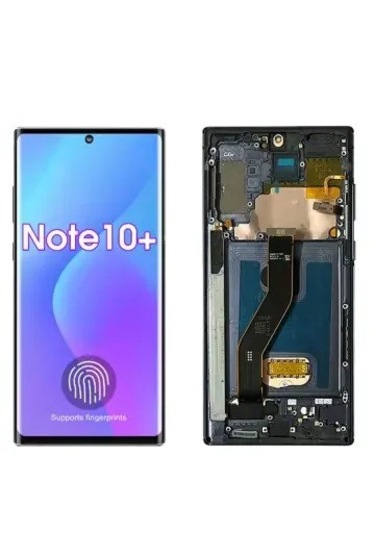 Samsung Uyumlu Galaxy Note10+ Plus Sm-n975f Lcd Ekran Dokunmatik Çıtalı