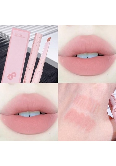 Süt Mat Pürüzsüz 3D Dudak Kalemi 03