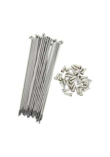 Brompton 133mm Jant Tel Seti Çift Dipçikleme Gümüş 9027187 Siyah