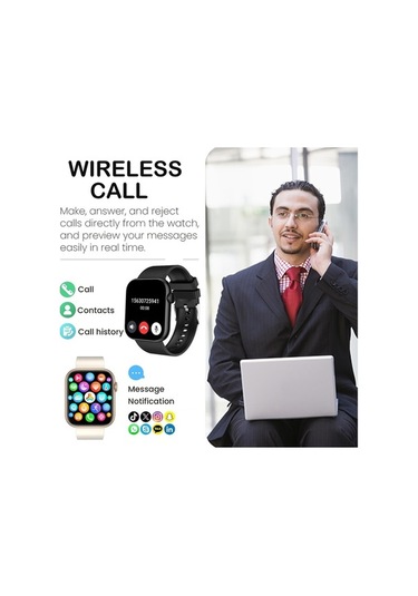 Fastbuy 1.85" Ip67 Su Geçirmez Akıllı Saat (İthalatçı Garantili)