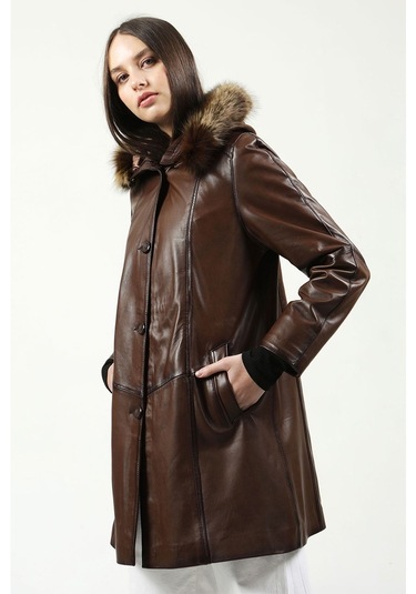 Dericlub Donna Gerçek Deri Kadın Kaban (474084424)