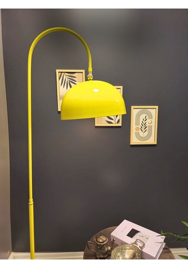 Sonart Taksi Sarısı Lambader Hareketli Başlık Modern Dekorati... Turkuaz