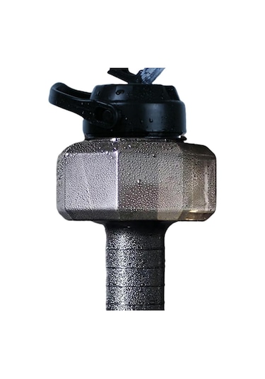 Dolıty Su Dolu Dambıl Ayarlanabilir Ağırlık Barbell Spor 2600ml-siyah