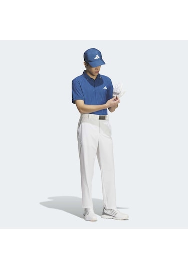 Adidas Jacquard Erkek Mavi Polo Tişört Jz4360