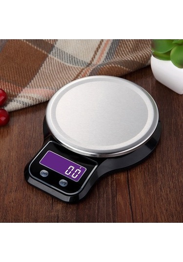 Ulzyvf Createtech Terazisi Terazisi Terazisi Platform Mutfak Mini Gıda Elektronik Siyah/ Siyah