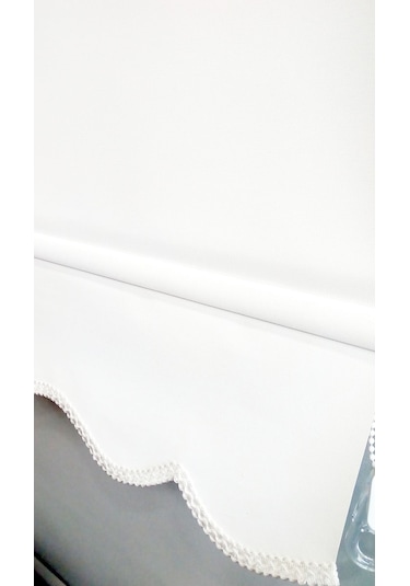 Arslanlı Blackout Karartma Stor Perde Ekru Beyaz Renk