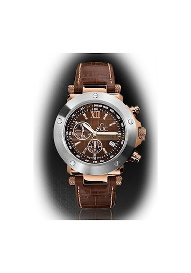 Guess Collection L45003g1 Uyumlu Kahverenk Deri Kordon