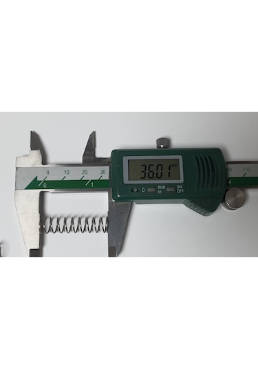 Baskı Yayı 0,80x9x36mm 11 Spir 0.8 MM